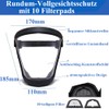 BFhongly Plastic Face Shield Vsier Full Face Protection Equipment (2)