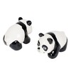 3" L Cutie China Panda Kissing Magnetic Salt & Pepper