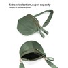 FEIBOON Spacious Nylon Crossbody Bag Bum Bag Handbags Wallets Purses