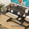 JOY worker Standing Desk Converter, 32" Height Adjustable Sit Stand