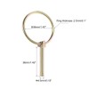 uxcell Linch Pin with Ring - 4.5mm x 36mm Trailer