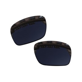 Vonxyz Lenses Replacement for Oakley Sylas OO9448 57mm Sunglass - Stealth Black Polarized