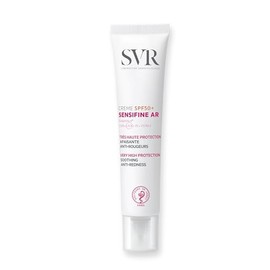 SVR Sensifine Crema Facial Diaria con Protección Solar FPS 50+ para Piel Sensible, 40 ml