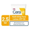 Cerave Hydrating Face Sunscreen Spf 50, Mineral Ligero