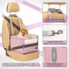 PETSFIT Dog Car Seats for Small Dogs, Portable Puppy Car
