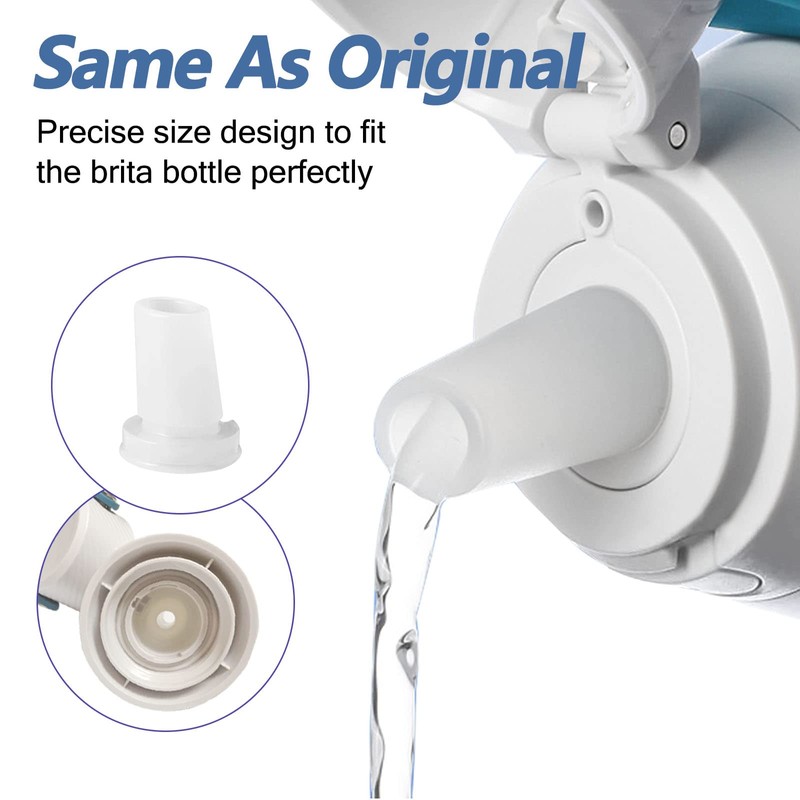 Oxyooh Water Bottle Mouthpiece Replacement for Brita Bottle - 3