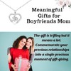 KINGSIN Boyfriend's Mom Necklace Future Mother in Law Gift Boyfriends