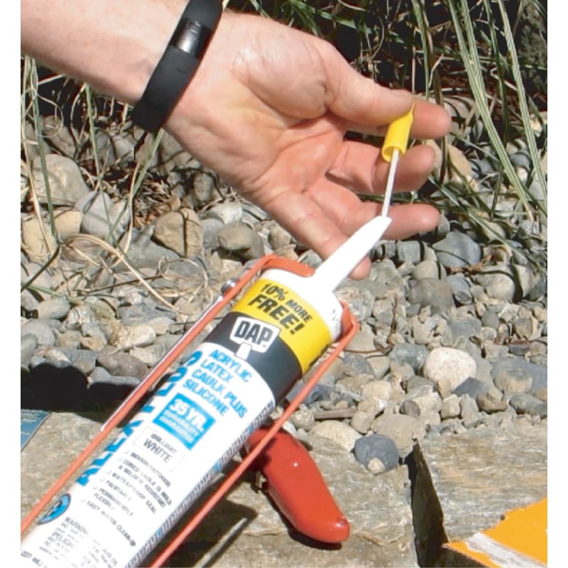 Caulk Cap CCY Caulk Saver Series, Reusable Caulk Tube Sealers