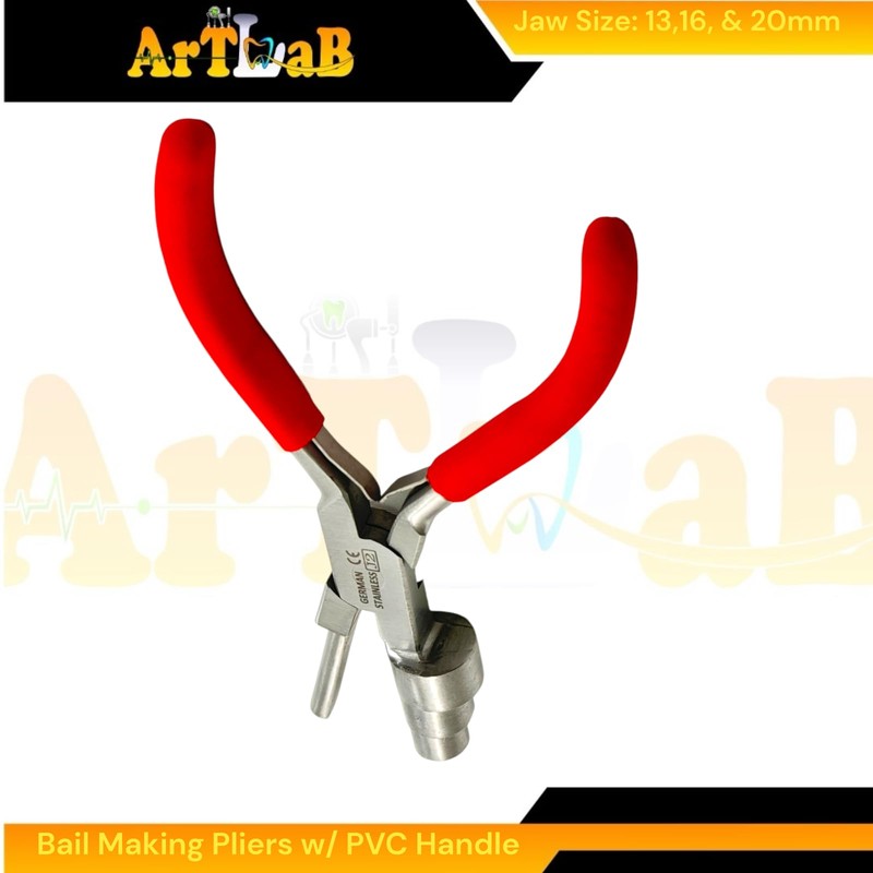 Bail Making Pliers with PVC Grip Handle | for Making
