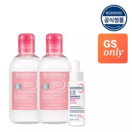 Bioderma [GS단독][바이오더마] 센시비오 민감진정 케어 세트 (토너 250ml*2+디펜시브세럼 30ml) [GS Exclusive][Bioderma] Sensibio Soothing Care Set (Toner 250ml*2+Defensive Serum 30ml)