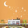 Stars and Moon Wall Decal Star Decals for Walls Nursery