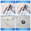 Enhon 2 Hole Pop Up Stoppers, Chrome Bathroom Sink Stopper