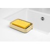 Blim Plus Sponge Holder with Suction Cups, Matte Yellow (Desert)