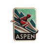 Vagabond Heart Aspen Colorado Iron-On Patch - Aspen Souvenir Badge - Aspen CO Patch