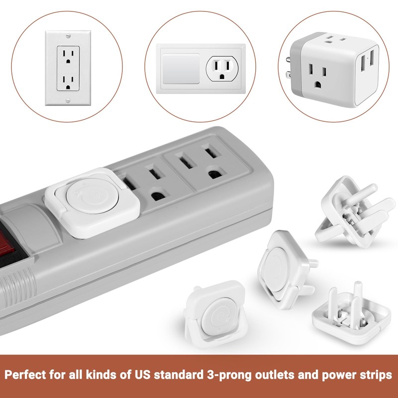 Outlet Covers Baby Proofing, 40 Pack Child Proof Plug Socket