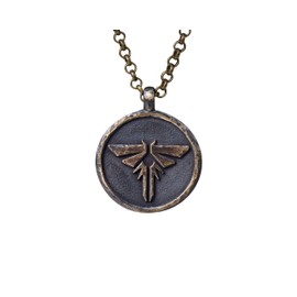 Baldur Jewelry - The Last us of Firefly Pendant Necklace Charm Amulet - Firefly Necklace - Firefly Jewelry - The Last of Us Merchandise - Firefly Brass Necklace For Men Women - Firefly Gifts
