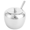 Stainless Steel Sugar Jar Seasoning Jar Spice Container with Lid