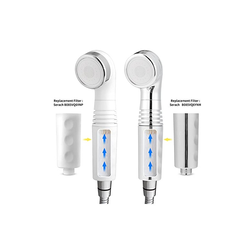 Replacement filter cartridge for Shower Filter SS-886C (Chrome Color)