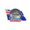Sydney (Australia) - 3D Metal Fridge Magnet for Kitchen Refrigerator