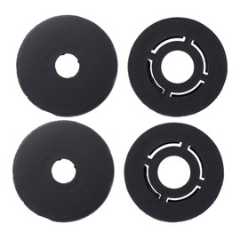 QIXIAMO 8Pcs Car Mat Carpet Clips Fixing Grips Clamps Floor Holders Sleeves Kit Anti Skid Fastener Retainer Resistant, Black