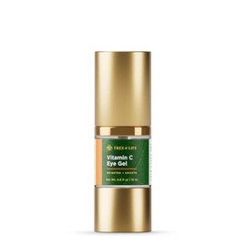 Crema hidratante para ojos ToLB Vitamin C antiedad – Crema antiedad antiarrugas para ojos, vitamina C, .5 oz