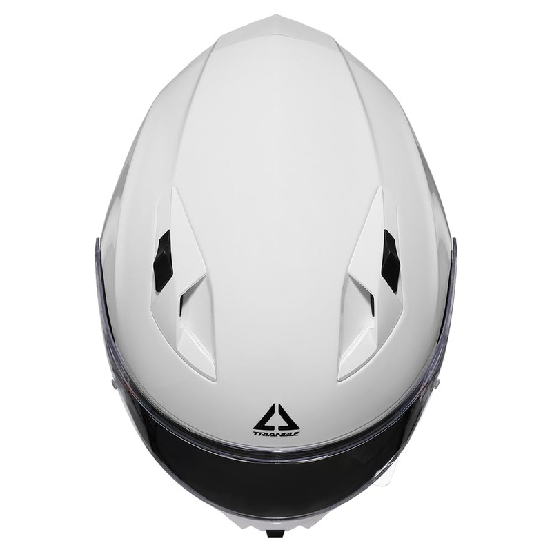 TRIANGLE Full Face Motorcycle Helmet with Extra Tinted Visor for