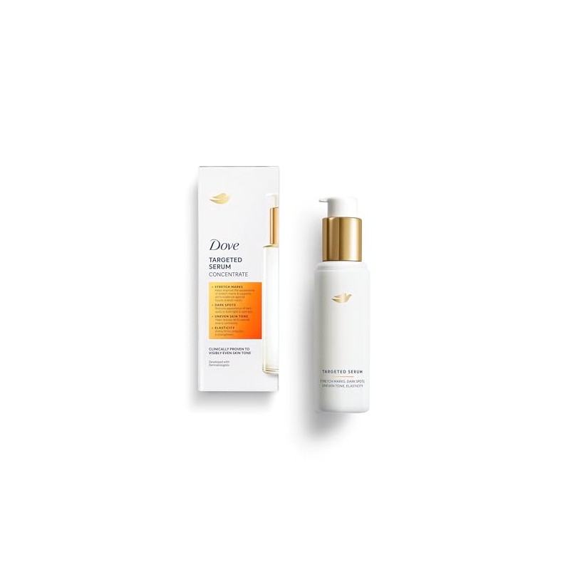 Dove Suero Concentrado para Estrías, Manchas y Elasticidad con Niacinamida,