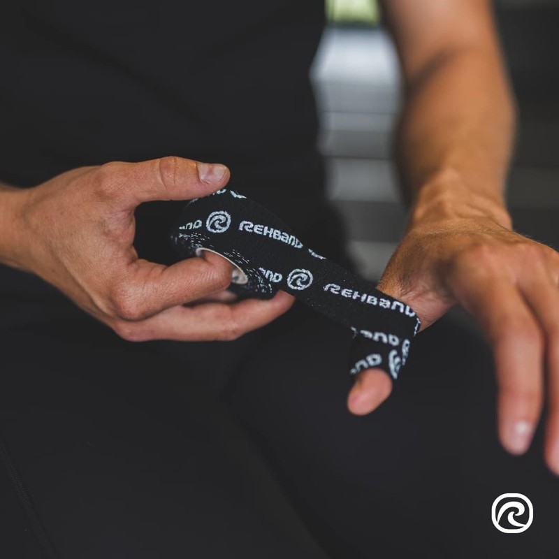 Rehband Non-Slip Hook Grip Tape, 4.5 m, Thumb Tape for