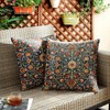 HUASHUZI Cushion Covers William Morris 50x50cm Boho Decorations Double Sided
