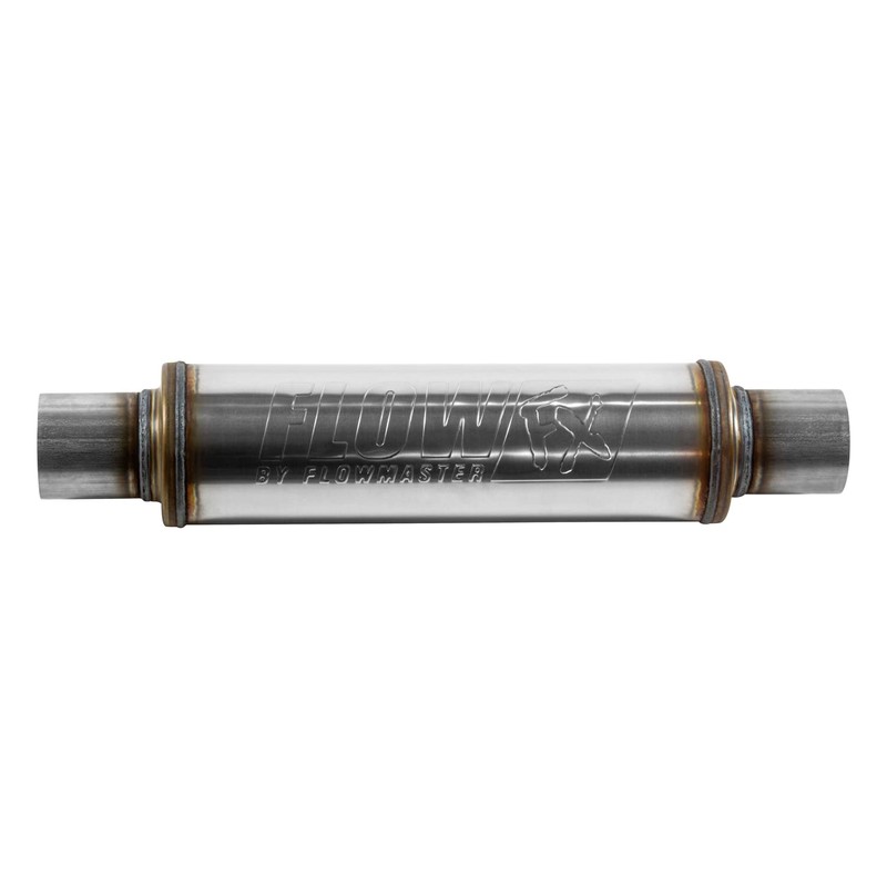 Flowmaster 71416 FlowFX Muffler 2.5" Inlet/Outlet - Round Body -