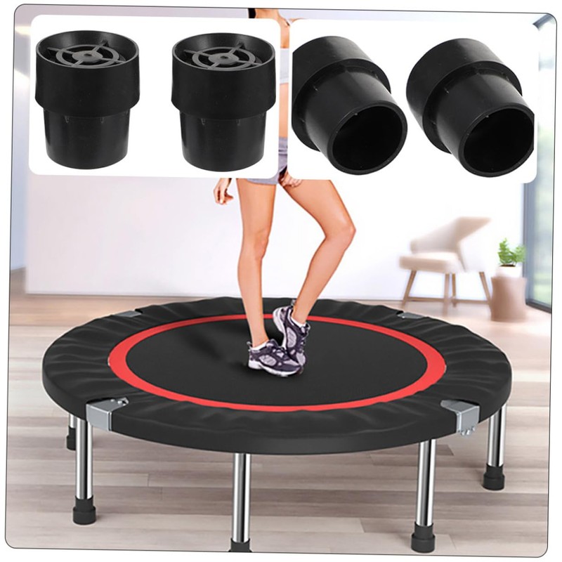 NOLITOY 10pcs Trampoline Leg Caps Replacement Anti-Slip Trampoline Pad for