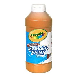 Crayola Washable Paint, Orange, 16 oz.
