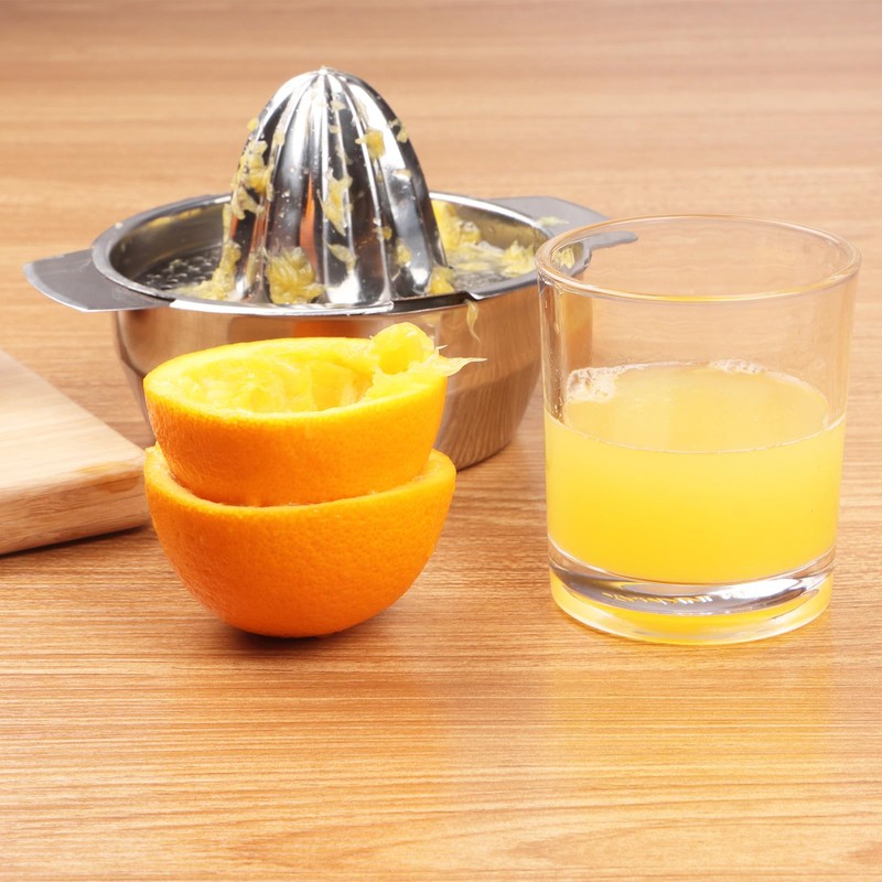 Stainless Steel Fruit Lemon Juicer,Manual Juicers Fruit Hand Squeezer For