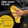 Premium XL Shammy Towel for Car - 2pk (34”x25”) -