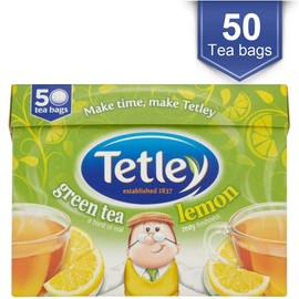 Tetley Green Tea Lemon Bags (50)