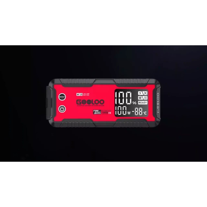 GOOLOO Jump Starter 4000A Portable 12 Volt Car battery Heavy