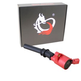 AIP Electronics Dragon Fire Race Series High Performance Ignition Coil on Plug COP Pencil Pack Compatible with 1998-2016 Lincoln Ford V8 V10 OEM Fit C508-DF
