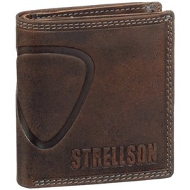 Strellson Baker Street Billfold Q7 4010000047 Herren Geldbörsen 9.5 x 10 x 2.5 cm (B x H x T), Braun (dark brown 702)