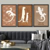 SIGNWIN Framed Canvas Print Wall Art Set Paris France Meerkat