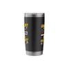 Digital Collage Art Stainless Steel Insulated Tumbler