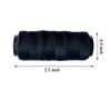Jozlynn Weaving Thread,3 Rolls Polyester Sewing Threads for Hair Weft