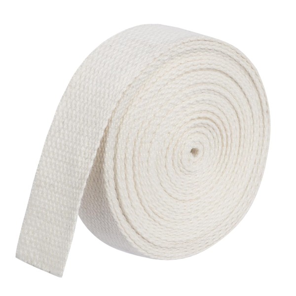 Kaket Polyester Cotton Weave Webbing Strap 5M/5 Yards, 1.5inch (38mm)