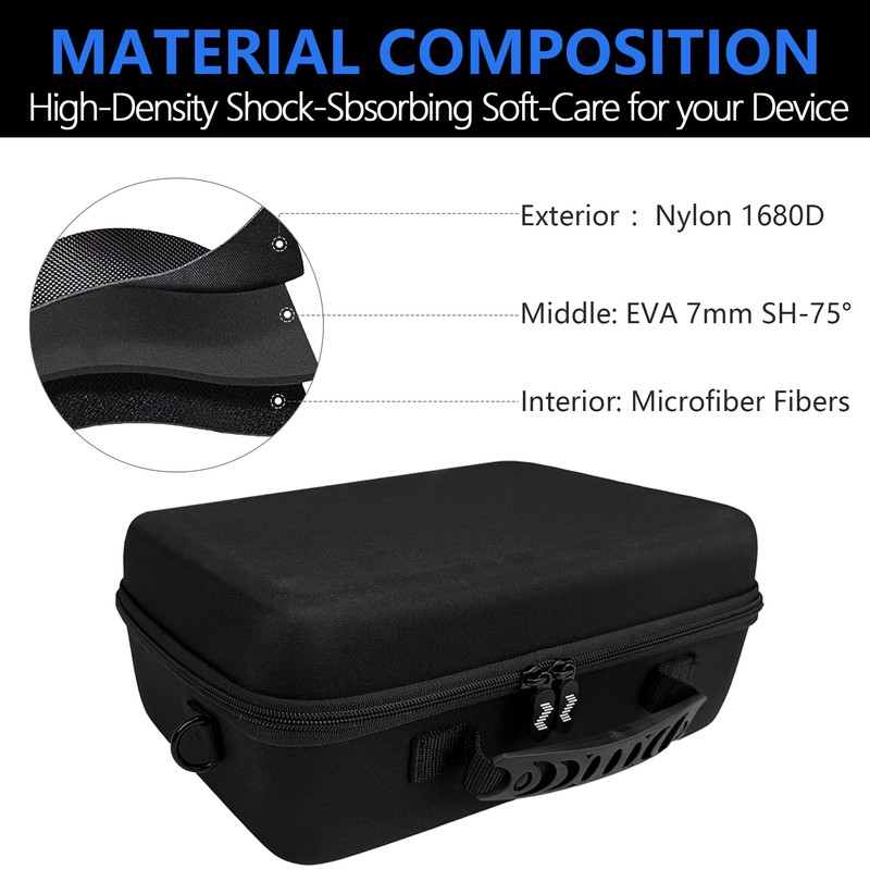 Musiin Vocal Performer Case Compatible with Boss VE-500 Vocal Effects,