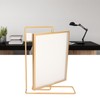 Y5578 Gold Metal Rotating Photo Frame Double Sided Rotating Floating