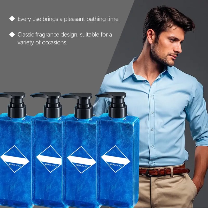 2 Unidades De Gel De Baño Jeamoen Aquablue, Gel De