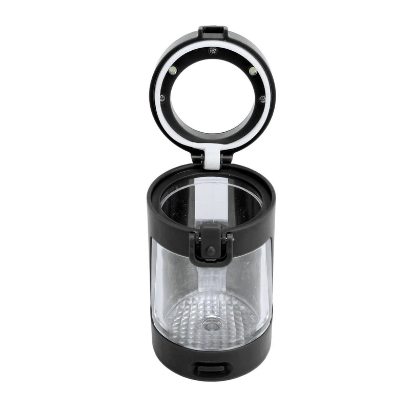 Magnifying Jar Portable Rechargeable Keep Humidity Mini Air Tight Storage