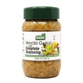 Ajo Picado 8 Oz con Condimento Completo