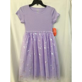 Wonder Nation NWT Wonder Nation Unicorn  Tulle Tutu Dress Girls Purple  many sizes - L(10-12)