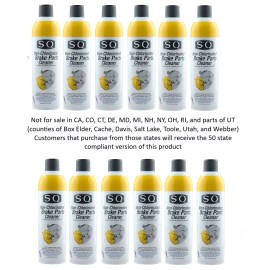 Non Chlorinated Brake Parts Cleaner 12 units, 14.5 OZ per can