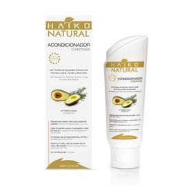HAIKO NATURAL | Acondicionador | Hidrata y Repara el Cabello | Combate el Frizz y Puntas Abiertas | Libre de Sal y Parabenos | 6.7 FL.OZ / 200 mL
